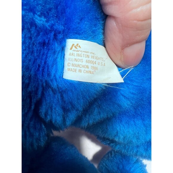 Zugly Hug A Monster 1986 Marchon My Pet Monster Plush Toy With Signature Colorfu - Picture 2 of 6